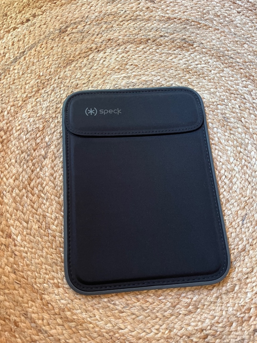 speck MacBook Black Padded Laptop Sleeve with Front Flap